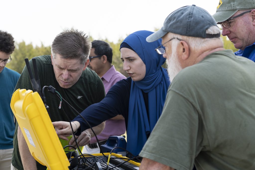 University of North Texas and industry team tests emerging advanced air