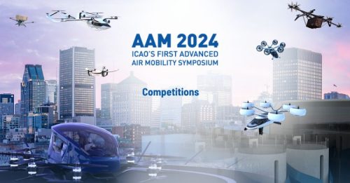 ICAO Announces Advanced Air Mobility Symposium AAM 2024 9 12 September   ICAO AAM 2024 500x261 