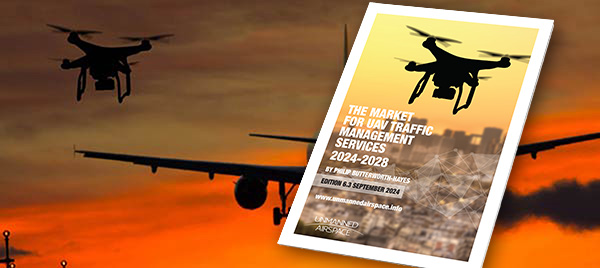 The Market for UAV traffic management services report image