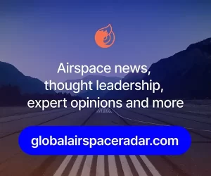 Global Airspace Radar ad. Click for website